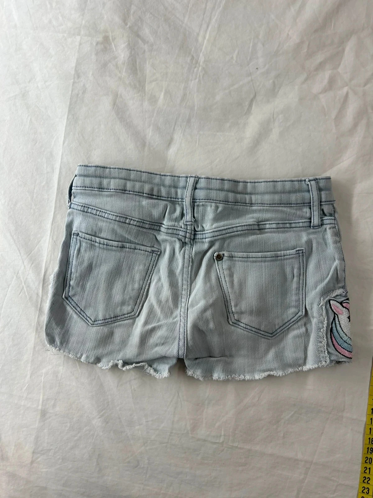 Light blue denim shorts h&m – photo 6
